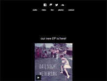 Tablet Screenshot of datenightwithbrian.com